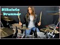 Amazing 14 yr Old Nikoleta Drummer girl From Slovakia Exclusive Interview!