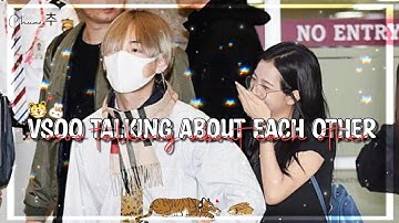 Vsoo Talking about each other🐯❤️🐰Taesoo [Fake Subs]••|Chuaé추|••