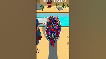 Escalators Game BONUS Level #20 – BIGGEST Crowd EVER! 🤯🏆 #shorts #funny