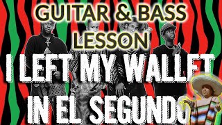 A Tribe Called Quest - I Left My Wallet In El Segundo - Guitar And B Lessontutorial