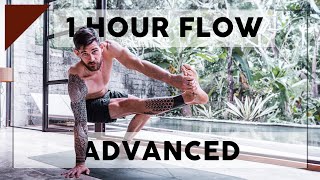 1Hour Advanced Vinyasa Yoga | Breathe and Flow Yoga