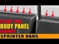 SPRINTER OWNERS! Stop body panel leaks easily