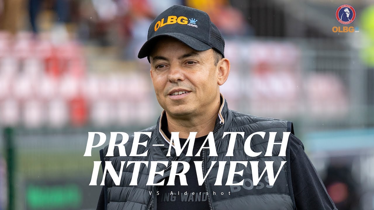 Read the full article - Marc White’s FA Cup Pre-Match Interview | Aldershot (H)