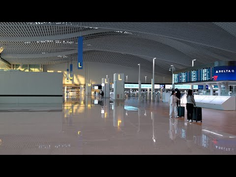 Seoul, South Korea | K ᅵ through Incheon International Airport | Terminal 2 | Terminal Walkthrough 4K