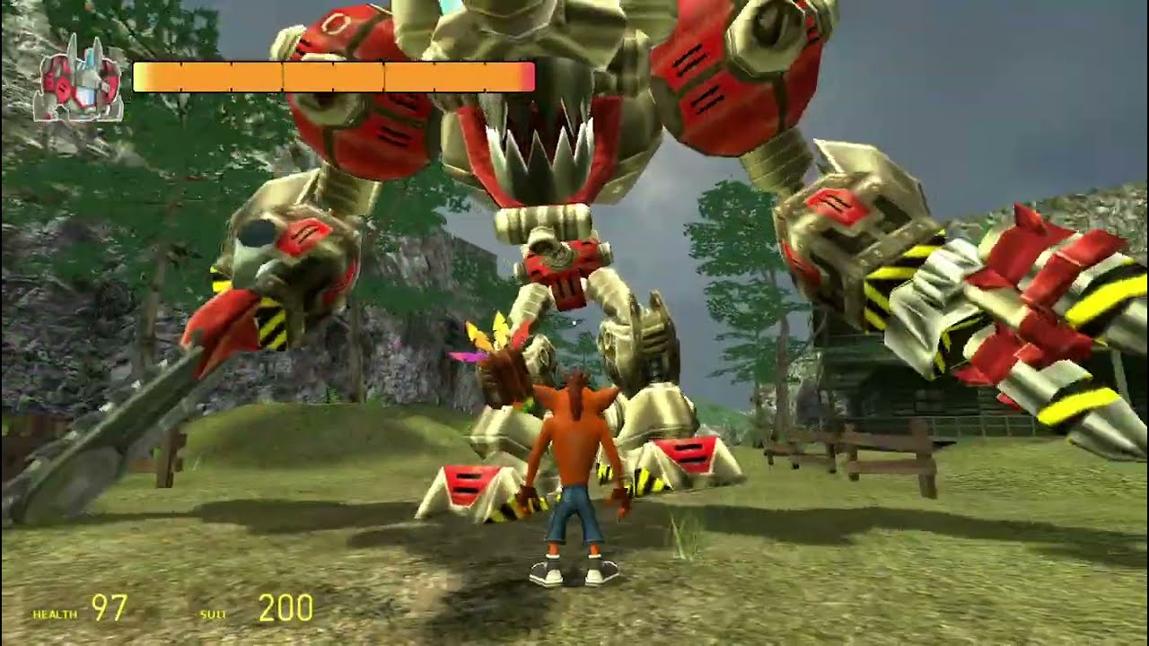 Crash Twinsanity in Garry's Mod.