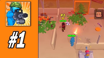 Z Defense Gameplay walkthrough Part 1 (Android/iOS)