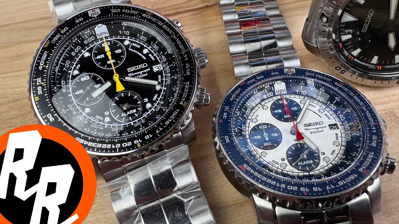 Seiko “Flighty” SNA411 SNA413 (buy older new old stock?) - YouTube