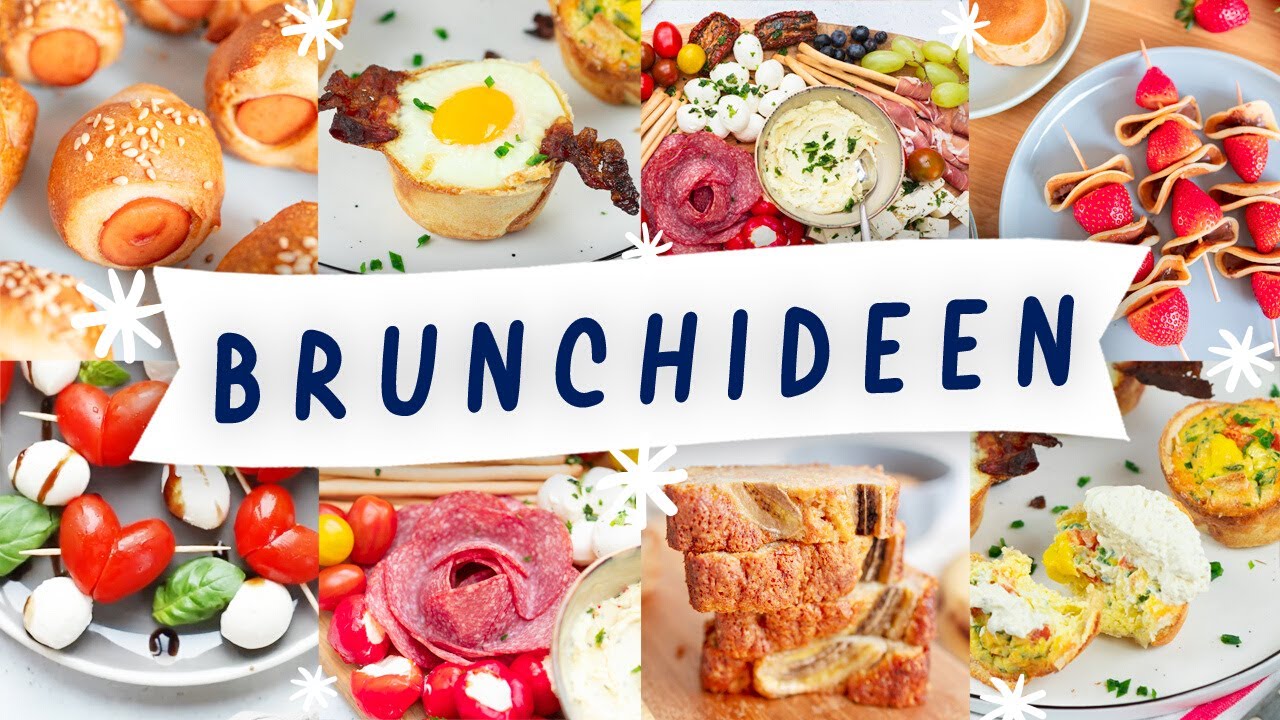 Brunch Rezepte zum Vorbereiten (Fingerfood) | Kalte Platten Ideen ...