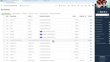 RightTool FREE: Sticky/Fixed Headers in Bank Feeds (and Color Assistance)