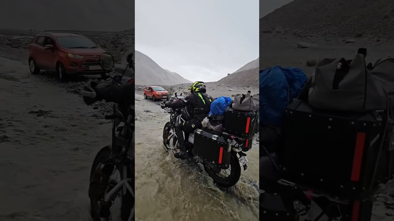 NUBRA VALLEY water crossing, LADAKH 2025 