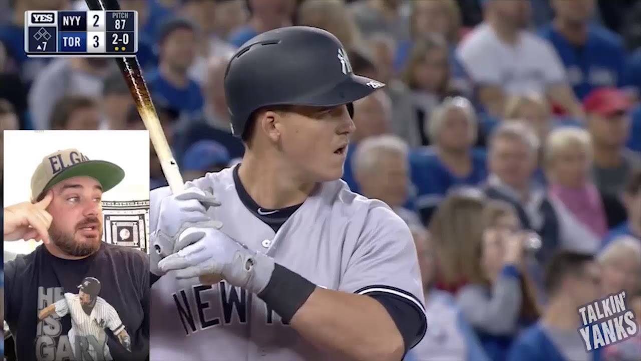 Tyler Austin Tying Home Run (live reaction on periscope)