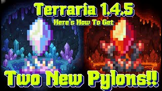 How To Get Both New Pylons In Terraria 1.4.5