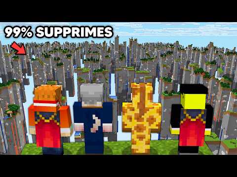We've removed 99% of the chunks from Minecraft.
