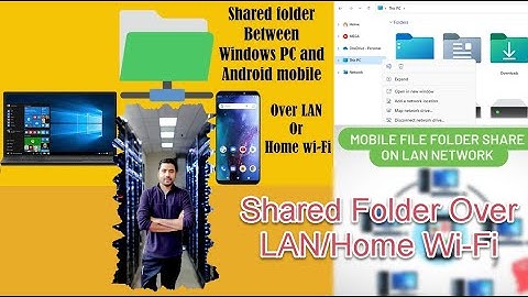 How to Access Windows Folder Via Android (Shared folder over LAN/Wi-Fi) | No Third-Party Apps | 2024