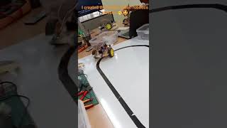 I made this line following robot with IR sensor at Big vision robotics classes
