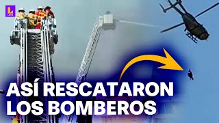 Enorme incendio en almacén de Cercado de Lima: Bomberos luchan por rescatar vecinos y apagar fuego