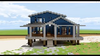 Minecraft Beach House Build Guide!