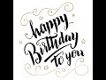 Happy Birthday Instrumental (Kalimba)