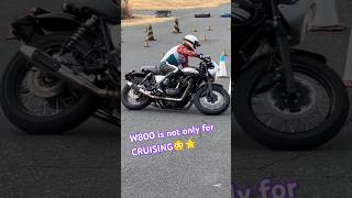 Have You Ever Seen W800S Ride Like This? Rider S-Kun