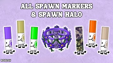 How To Get Spawn Halo & All Spawn Markers in Find The Markers (Update!)