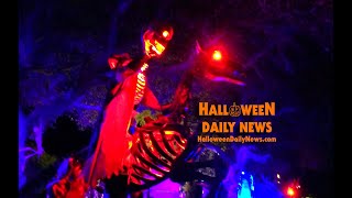 Epic Halloween 2024 Yard Display in Kill Devil Hills, Outer Banks, NC - So Many ANIMATRONICS!