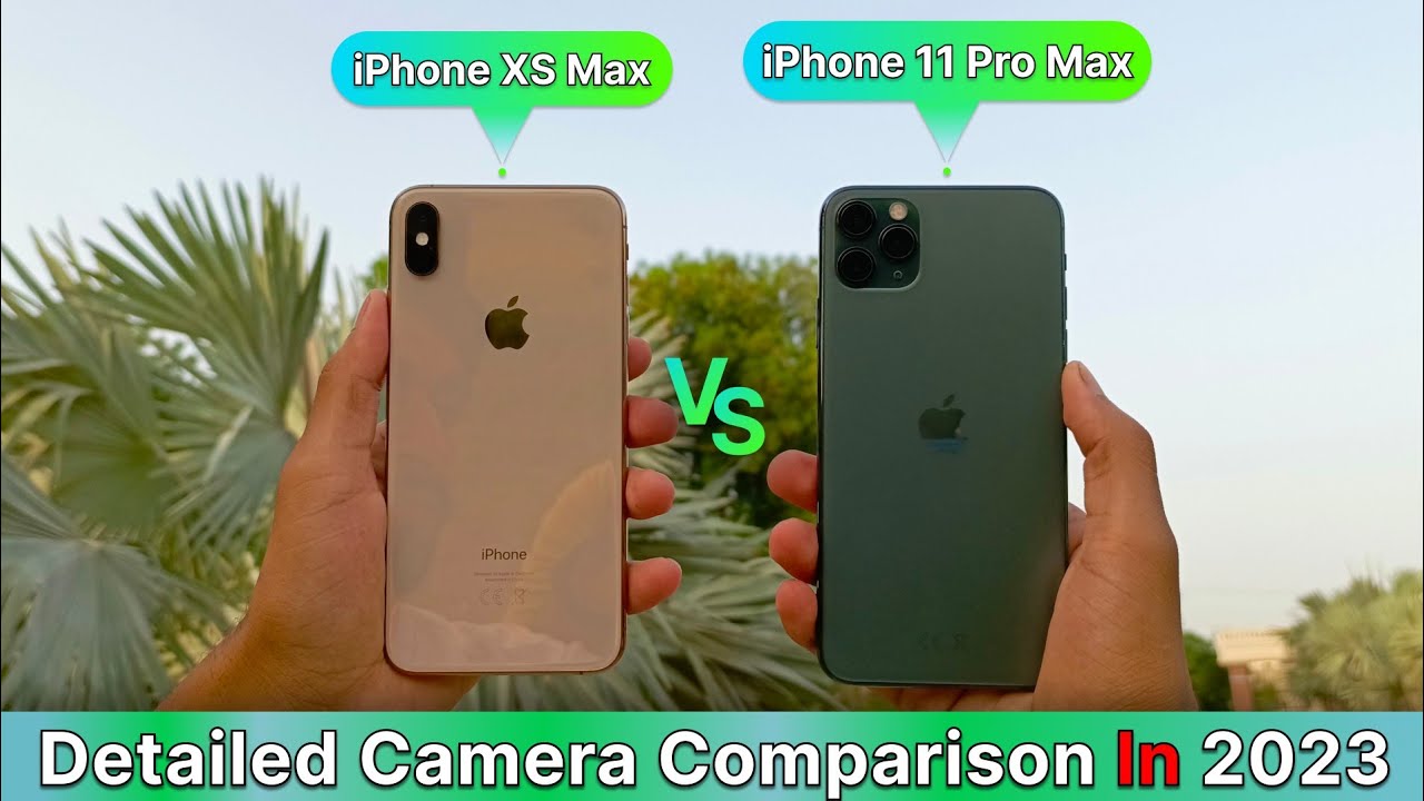 iPhone XS Max VS iPhone 11 Pro Max Camera Comparison in 2023🔥