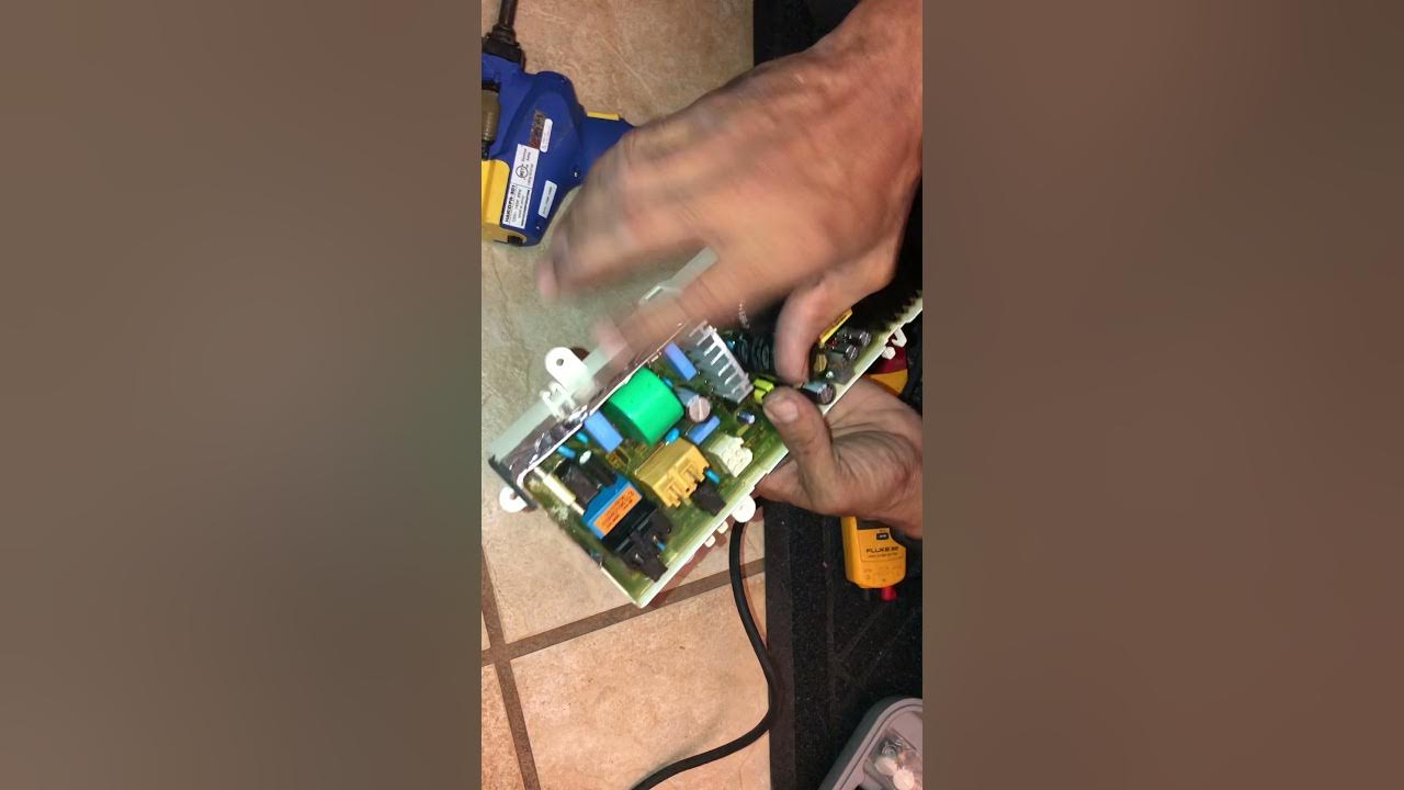 Kenmore/ LG washer board repair/ fuse removalpt2 YouTube