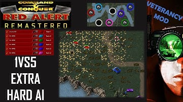 /Command & Conquer Red Alert Remastered/ (Skirmish) 1VS5 EXTRA HARD AI I Mississippi I