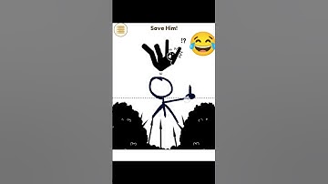 Save him! stickman game 🎮. #draw2save #shorts