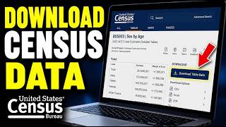 How to download demographic data from Census Bureau for investment targeting - Detailed Guide