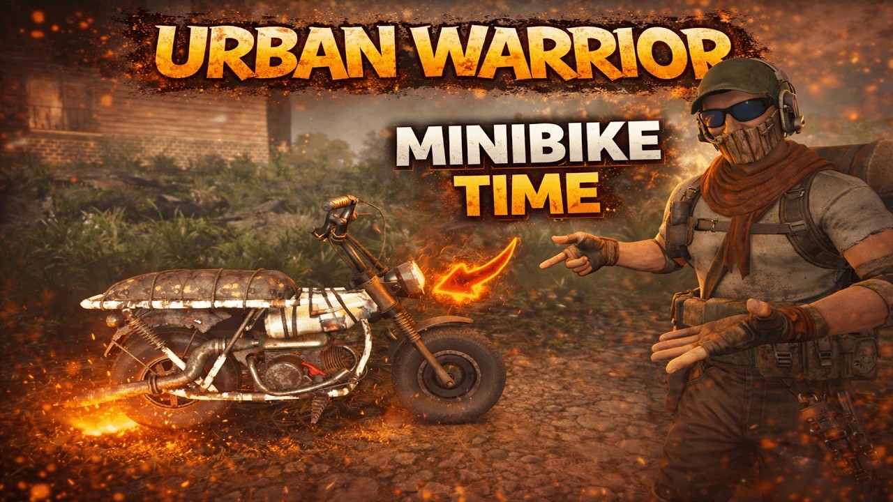 We Finally Built a Minibike! | Urban Warrior Day 10 | 7 Days to Die