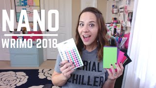NANOWRIMO 2018! || What I'm Writing & How I'm Preparing To Win