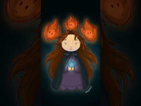 Among the Fires  #art #digitalart #charactercreation #illustration #shorts