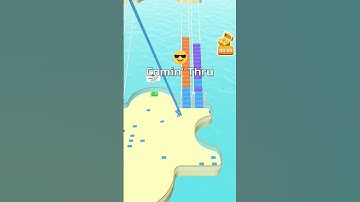 Bridge Race Game | Full Fun Game #gaming #shorts #viralshorts #bridgerace @GamingWorld-xo7cf