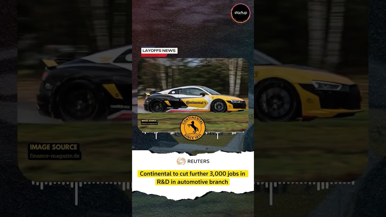 🚨 Continental AG Cuts 3,000 R&D Jobs – Auto Industry in Trouble? 🏎️💨⚙️ 