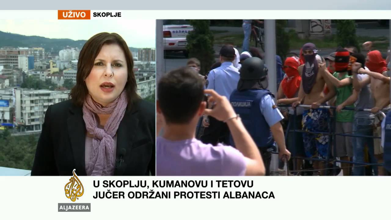 ميلكا سميليفسكا تتحدث عن الاحتجاجات المقدونية – الجزيرة البلقان