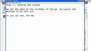 Setup SMS Birthday greeting service with MySQL - step 3