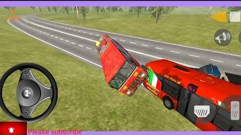 Old model Tata bus driving experience simulator 3d mobile game||Indian sleeper bus robotic update