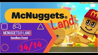 Sandbox McNuggets® Land...All Quests (14/14) Walkthrough.Gameplay.The Sandbox