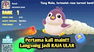 Funny candy eating snake game. Eat as much candy as you can. Sweet Crossing: Snake.io screenshot 1