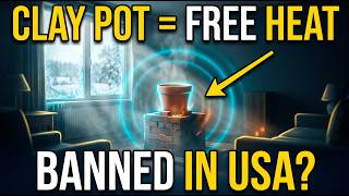 One Clay Pot Heats Any Room All Winter — Why The Energy Industry Tried to Bury This Old Trick
