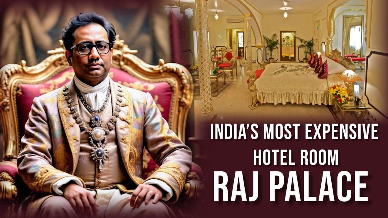 India’s Most Expensive Hotel Room at Raj Palace Jaipur