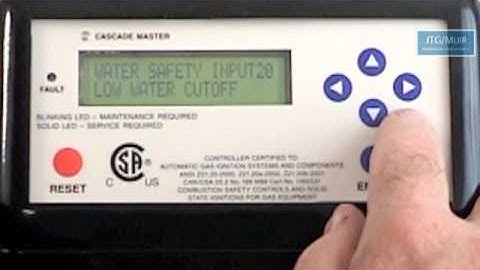 10. Water Safety Input Error Outdoor Sensor Adjust Boiler Output %
