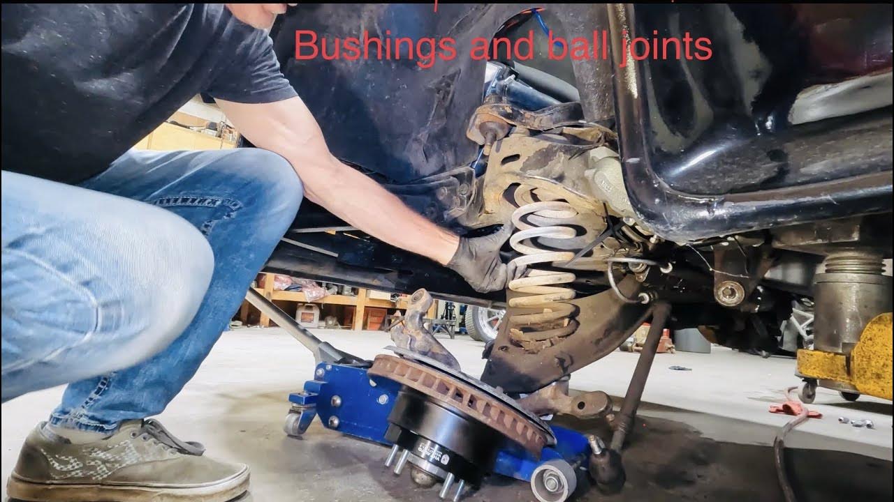 Replacing control arm bushings and ball joints, C3 Corvette corvette 