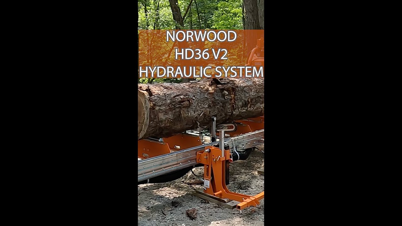 Norwood HD36V2 - HYDRAULIC TEST DRIVE