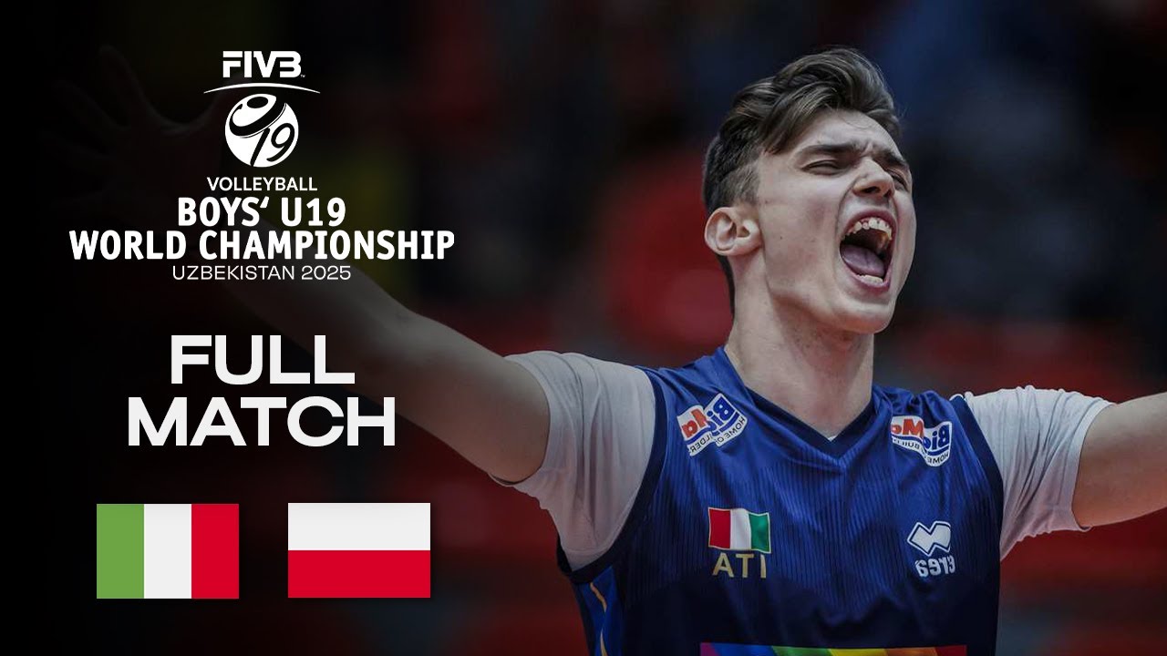 Italy vs. Poland - Pool C | Boys' U19 World Champs 2025 - Full Match