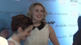 Zoe Lister Jones and Greta Gerwig at 'Lola Versus' New Yo...