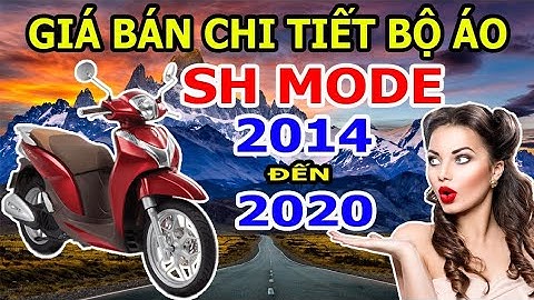 Áo xe sh mode giá bao nhiêu năm 2024