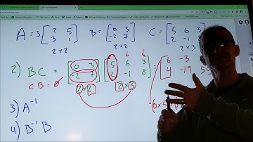 Matrix Overview, How to Add, Multiply and Find the Inverse of Matrices