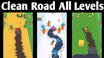Clean Road All Levels Gameplay WalkThrough Part 2 Android IOS by SayGames Ltd